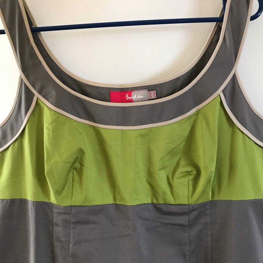 Sleeveless Boden dress,